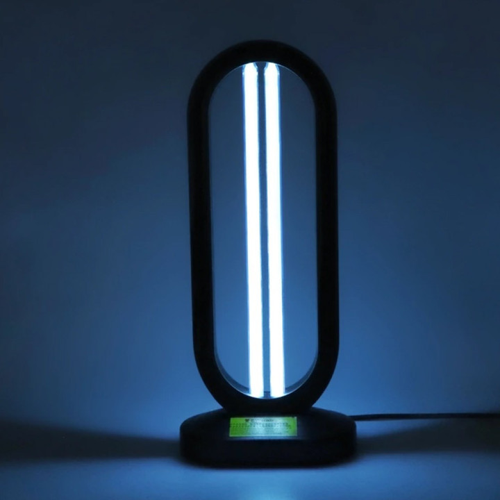 36C UVC bactericidal lamp, ozone sterilization, 15 '/ 30' / 60 'timer, remote control, surface 40 sqm