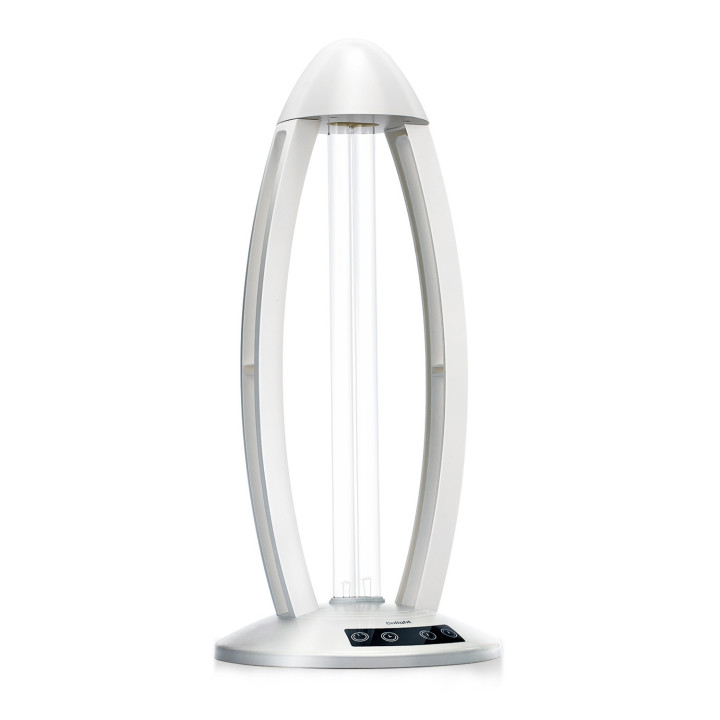 UVC 38W bactericidal lamp, timer, touchscreen, remote control, sterilization and disinfection 40 sqm, Cnlight