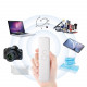 Portable 6 LED UVC sterilizer for objects, timer, wand lamp, rechargeable USB, 400mAh, 15x3.8 cm