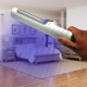 Portable sterilizer, wand lamp with UVC tube, 10 cm, 3W, for any surface