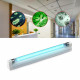 Bactericidal UVC lamp with Ozone, 8W, sterilized surface 8 sqm, wall fixing
