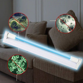 Baktericidní UVC lampa 20 W, křemenná skleněná trubice, sterilizovaný povrch 20 m2