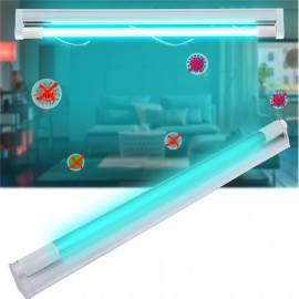 Lampada UVC battericida 30W, tubo in vetro cristallo di quarzo, per sterilizzazione disinfezione 30 mq