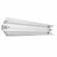 55W adjustable UVC bactericidal lamp with reflector, IP20, wall mounting