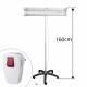 Portable UVC bactericidal lamp 2x30W, adjustable 140 degrees, reflector, stand 100-160 cm