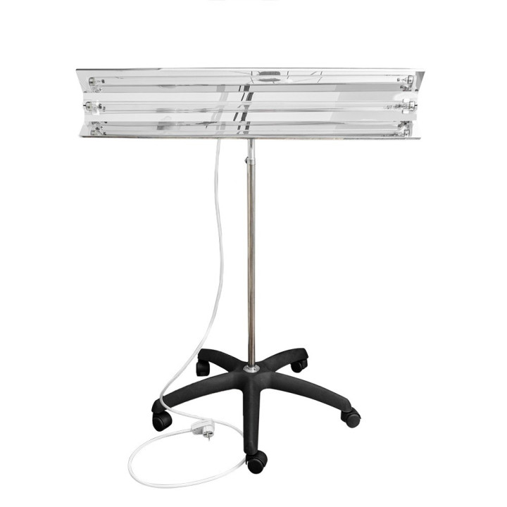 Lampa bactericida UVC 55W, orientabila, stativ mobil, inaltime reglabila 100-160 cm, sterilizare