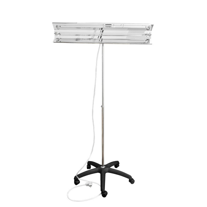 Lampa bactericida UVC 55W, orientabila, stativ mobil, inaltime reglabila 100-160 cm, sterilizare