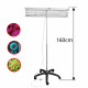 Bactericidal lamp UVC 55W, adjustable, mobile stand, height adjustable 100-160 cm, sterilization