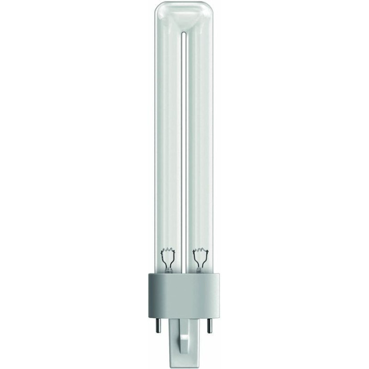 Bec UVC 9W pentru sterilizare, soclu G23, 2 pini,  lungime 14.2cm