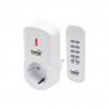Tomada de controle remoto de 1000 W, controle remoto, raio de 40 m, 433,92 MHz, indicador LED