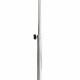 Portable germicidal UVC 30W stainless steel bactericidal lamp with stand on wheels, Phillips tube