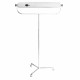 Portable germicidal UVC 55W stainless steel bactericidal lamp, wheeled stand, Phillips tube, switch