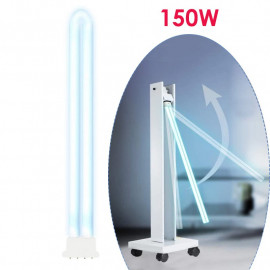 Tube de stérilisation UVC 150C, réserve de lampe bactéricide, 4 broches, longueur 81 cm