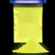 Geltona UV reaktyvusis Fluorescuojančio pigmento sintezė