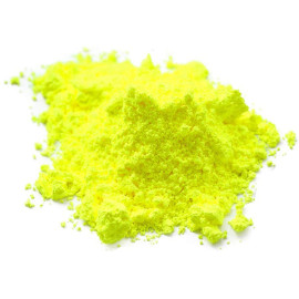 Yellow UV reactive fluorescent pigment 