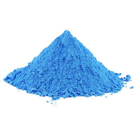 Modré UV reaktivní fluorescenčního pigmentu