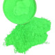 Zöld UV-reaktív fluoreszkáló pigment