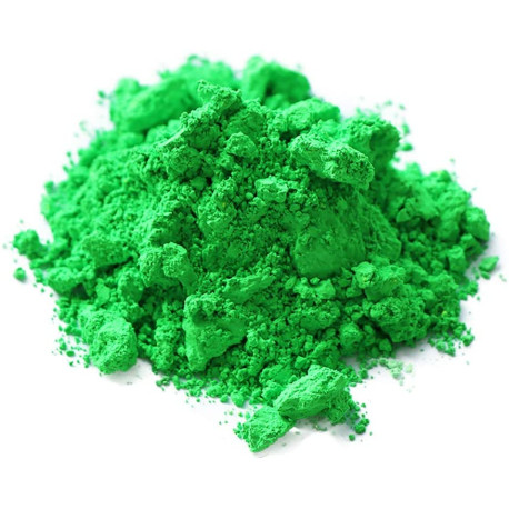 Verde UV reactivă pigmentul fluorescente