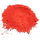 Červený UV reaktivní fluorescenčního pigmentu