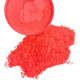 Red UV reactive fluorescent pigment 