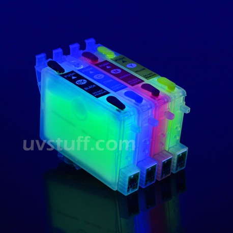 EPSON T0601-T0604 CARTRIDGES FILLED WITH INVISIBLE INK