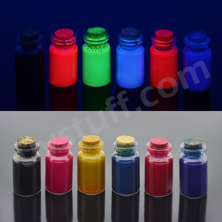 Neon ink for ink jet printers 6 color set