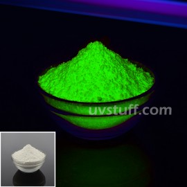Green invisible fluorescent pigment