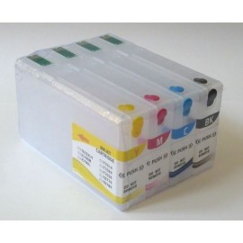 Refillable T676XL1-T676XL4-kassetter for Epson fylt med UV usynlig blekk