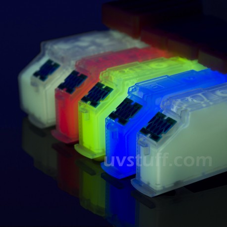 Refillable T2730-T2734 ink cartridges filled with UV invisible ink