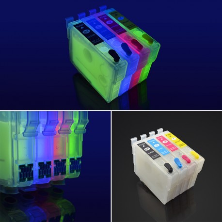 EPSON T0611-T0614 CARTRIDGES FILLED WITH INVISIBLE INK