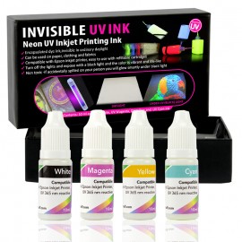 Invisible uv ink for printers