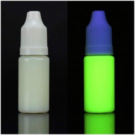 Yellow ultraviolet invisible ink for printer