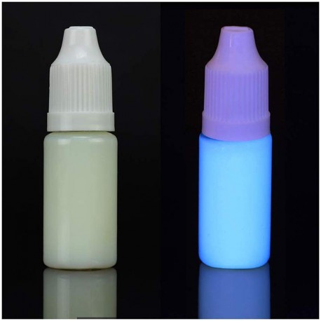 Invisible blue ink, uv cyan printer ink