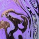 Blacklight postert Psyhedelic Planet print glow at blacklight art wall fluorescent