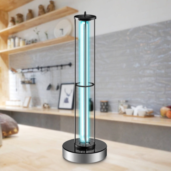 38W bactericidal UVC lamp, touch timer, remote control, 38 mp