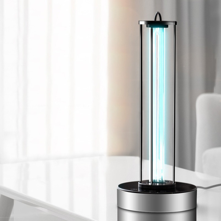 Lampa UVC bactericida 38W, temporizator touch, telecomanda, 38 mp