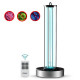 38W bactericidal UVC lamp, touch timer, remote control, 38 mp