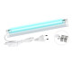 Lampa bactericida UVC 8W, tub germicid Osram, suprafata actiune 8 mp, dezinfectare si sterilizare, fixare perete