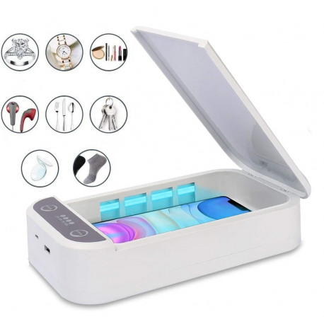 3-in-1 UVC sterilizer for small objects, smartphone, aromatherapy function, USB plug