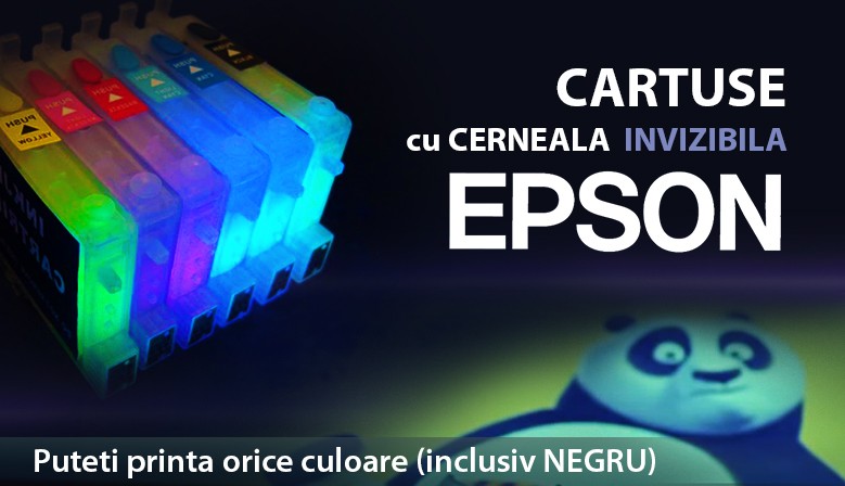 Invisible ink for Epson cartridges
