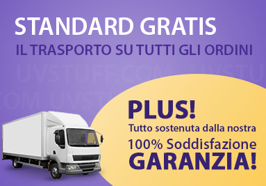 Spedizione standard gratuita per tutti gli ordini